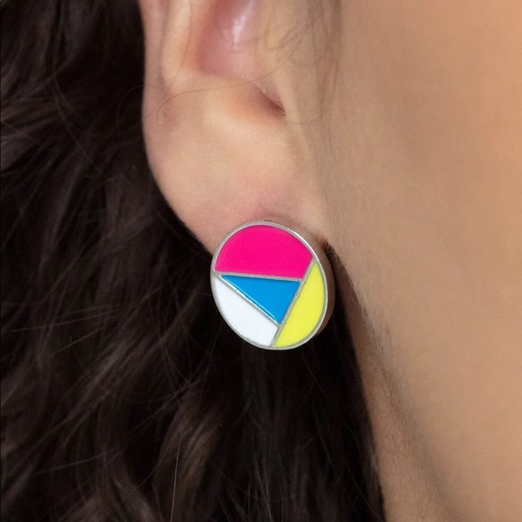 Artistic Expression - multi - Paparazzi earrings